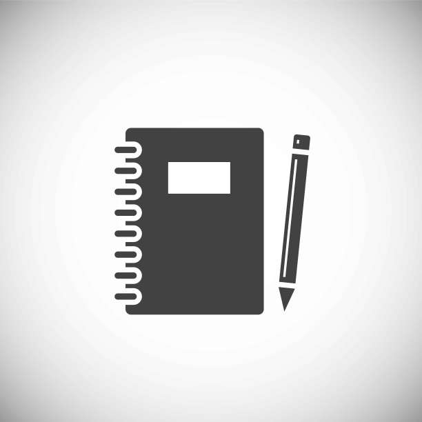 用于图形和网页设计的学校相关图标背景。简单的插图。网站按钮或移动应用的互联网概念符号。图片下载
