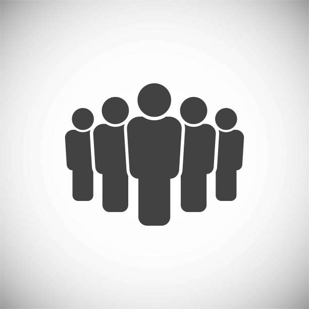 与商务人士相关的图标背景，用于图形和网页设计图片下载