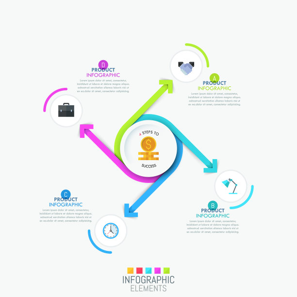 信息图表设计布局图片下载