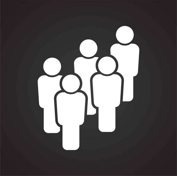 与商务人士相关的图标背景，用于图形和网页设计图片下载
