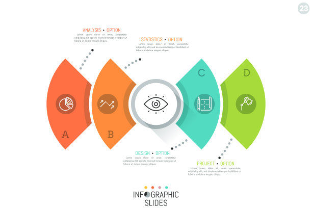 现代信息图形设计模板。图片下载
