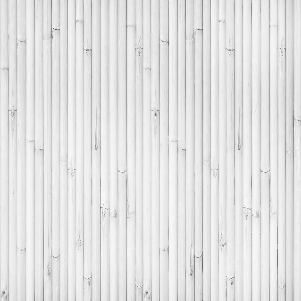 竹栅栏背景白色纹理图片下载