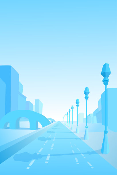 冬季街道城市景观视图。沿着河边走。图片下载