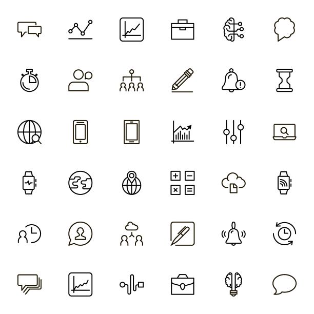 商务和办公图标图片下载