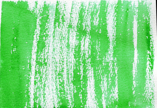 海水彩。绿色水彩污渍抽象背景。手绘插图图片下载