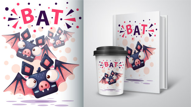 卡通蝙蝠-你的想法的模型图片下载