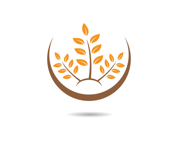 小麦符号矢量图标插图图片下载
