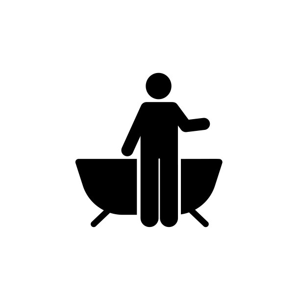 淋浴，浴缸，酒店，男人偶像。元素酒店象形图标。优质的图形设计图标。标志和符号收集图标图片下载