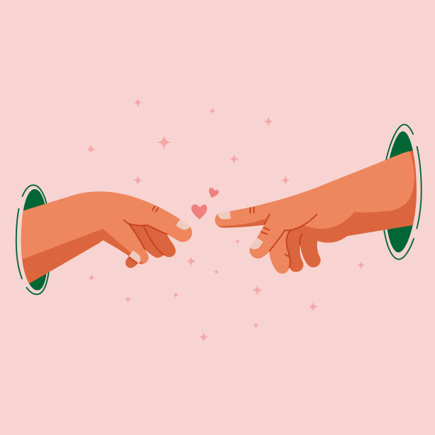 创造世界:手指触摸手指图片下载