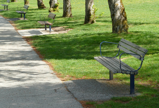 公园的长椅图片下载