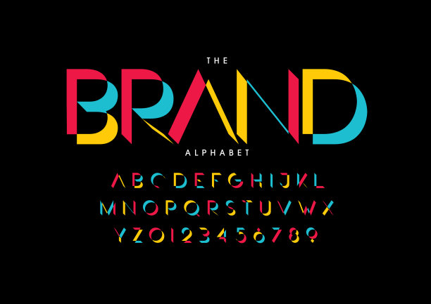 程式化的字母图片下载