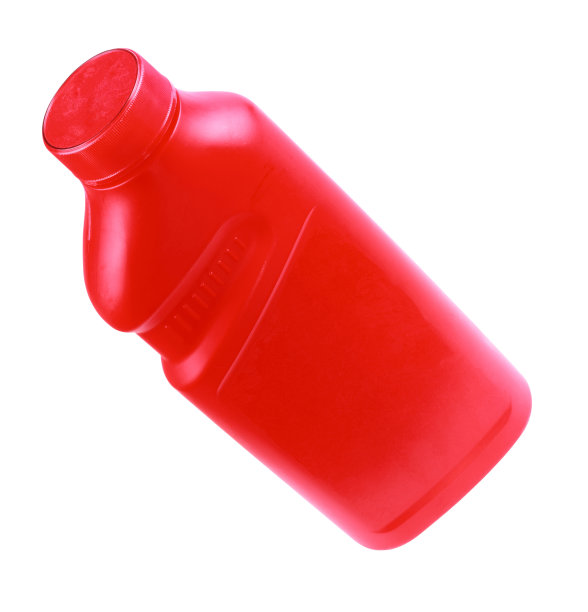 红色塑料瓶隔离图片下载