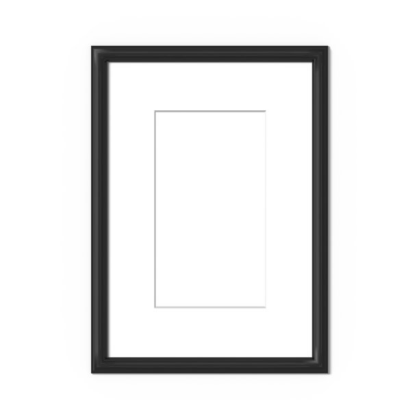 黑色斜面相框图片下载