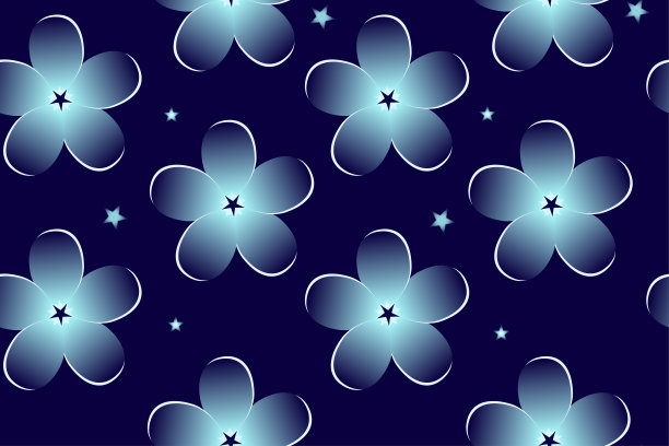 夏天的花卉背景勿忘我花图片下载