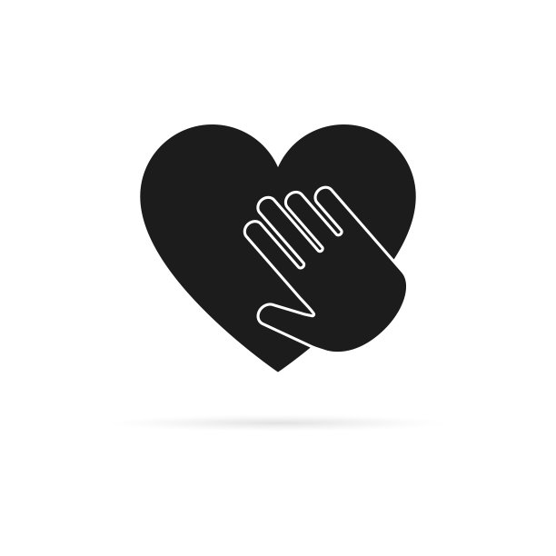 诚信图标符号与阴影图片下载