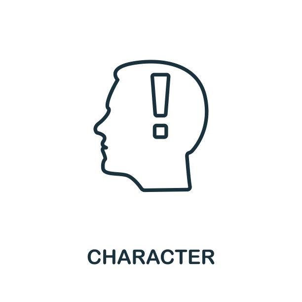 人物图标。轮廓风格薄设计从影响者图标集合。行字符图标，用于网页设计，应用程序，软件，打印使用图片下载