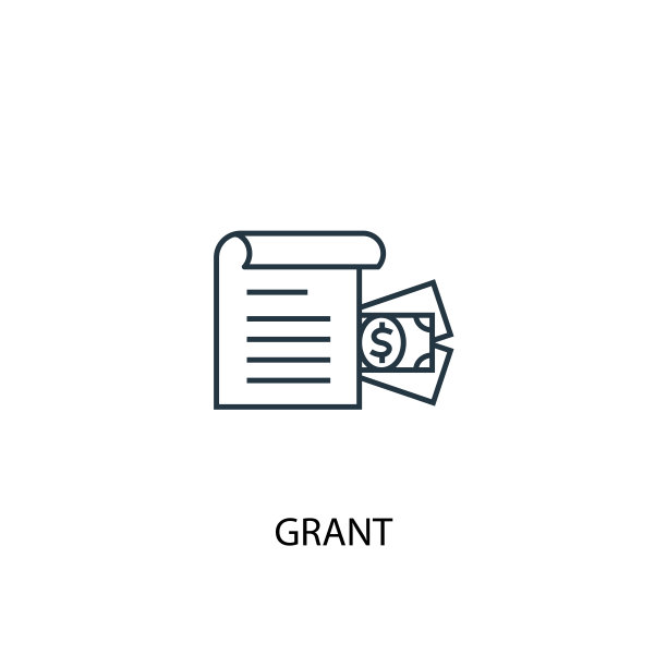 授予概念线图标。简单元素说明。授予概念轮廓符号设计。可以用于网页和手机的UI/UX吗图片下载