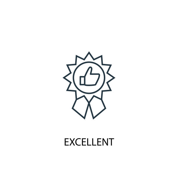 优秀的概念线图标。简单元素说明。优秀的概念轮廓符号设计。可以用于网页和手机的UI/UX吗图片下载