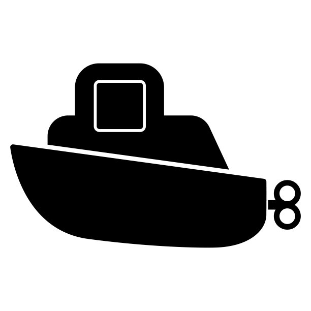 孤立的彩色船玩具曲柄图片下载