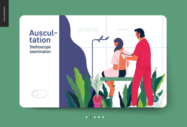 医学测试模板-听诊图片下载