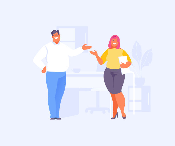 办公室通信矢量图片下载