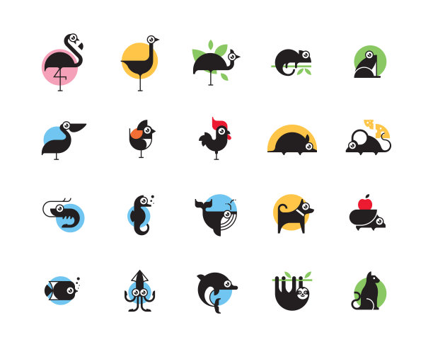 动物图标集图片下载