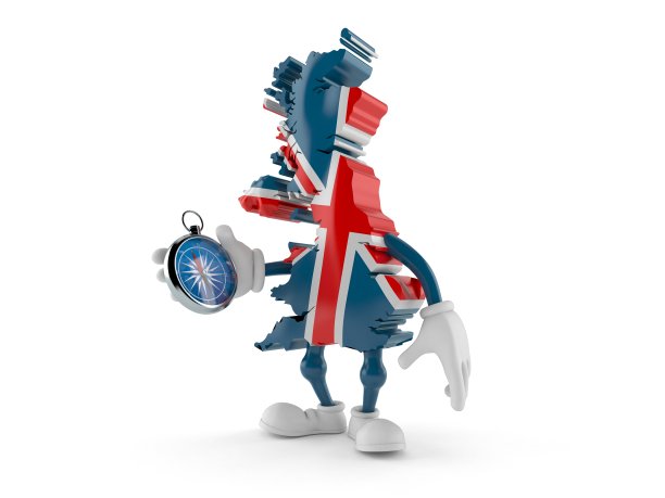 英国字符持罗经图片下载