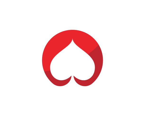 赌场卡牌图标模板矢量图图片下载