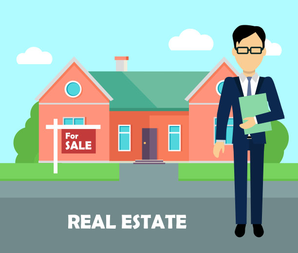 房地产经纪人。建立销售图片下载