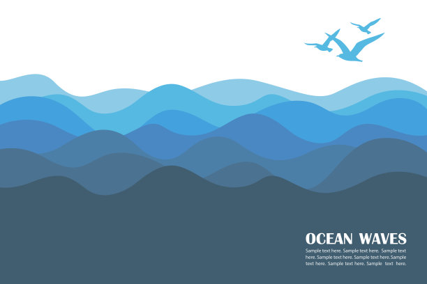 海浪背景图片下载