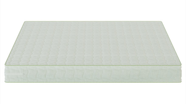 骨科床垫孤立的白色背景。3 d渲染。图片下载