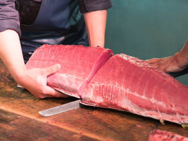 切生金枪鱼图片下载