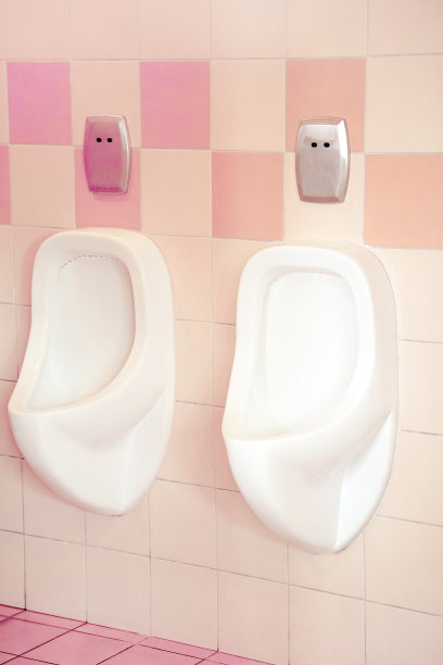 浴室里的白色马桶图片下载