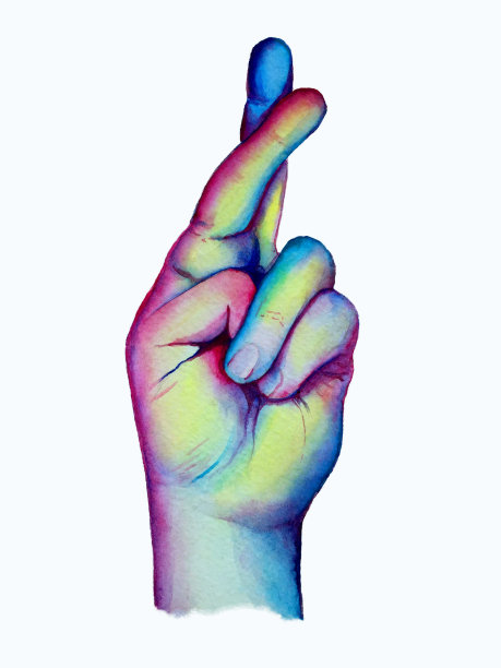 双手交叉手指图片下载