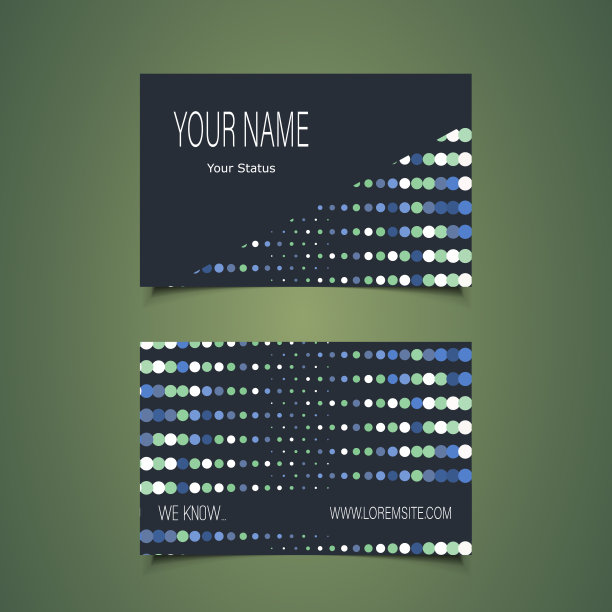 名片设计模板图片下载