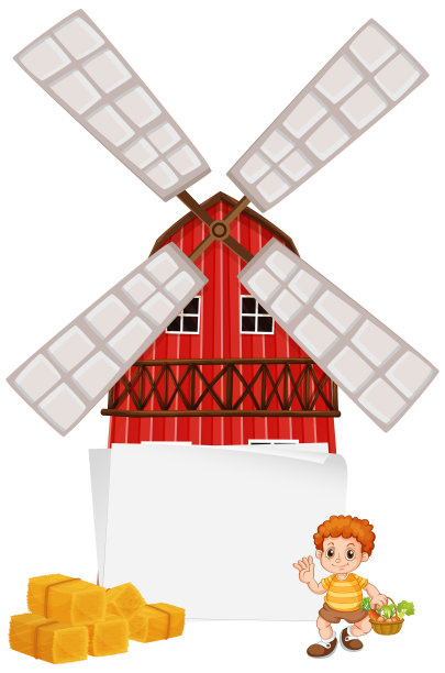 一个拿着蔬菜横幅的男孩图片下载