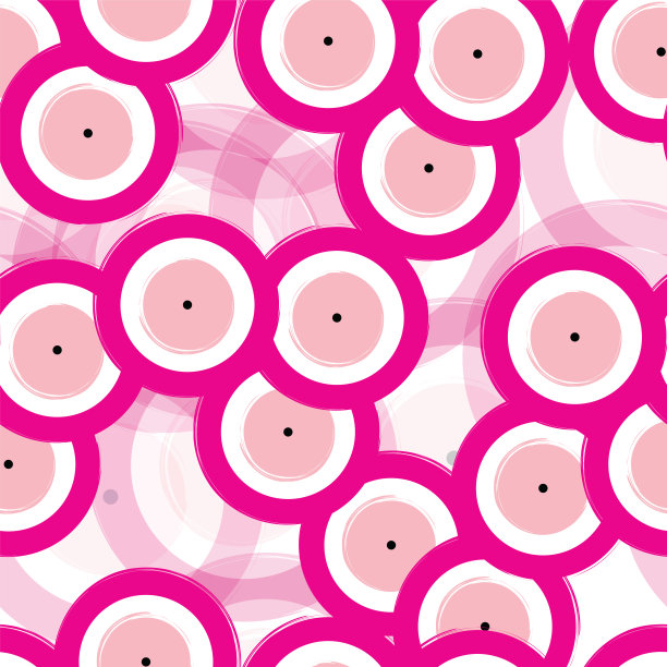 无缝模式与粉色邪恶的眼睛向量图片下载