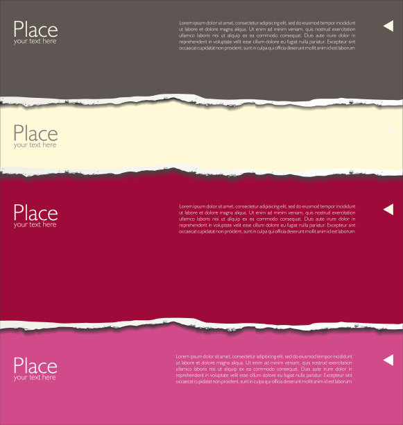 撕裂的纸背景与空间的文本图片下载