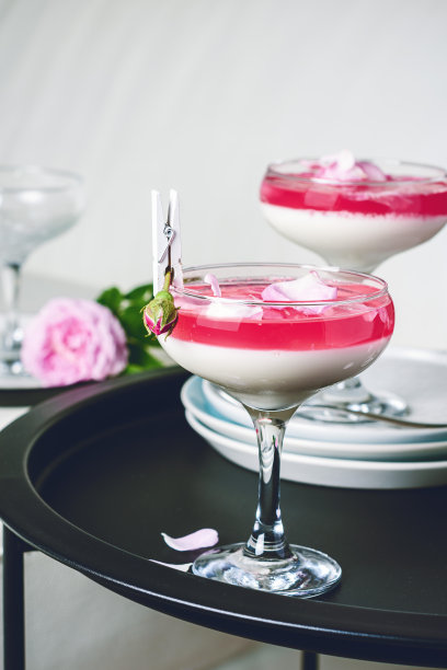 潘娜科塔甜点。图片下载