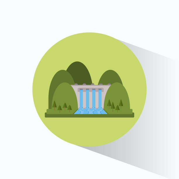 水电厂发电机能源景观图片下载