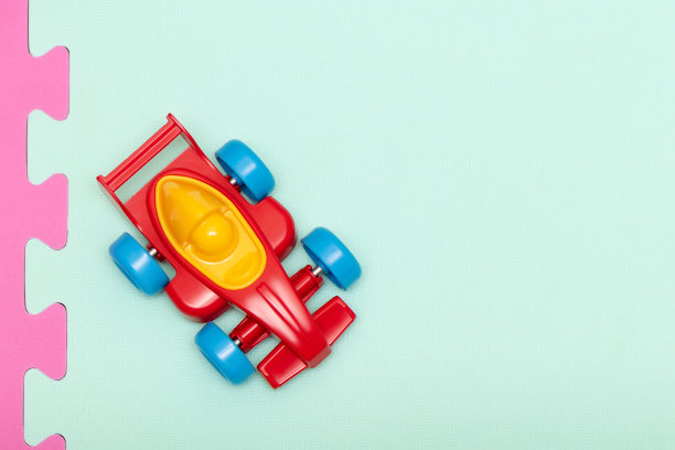 儿童玩具塑料机，俯视图图片下载