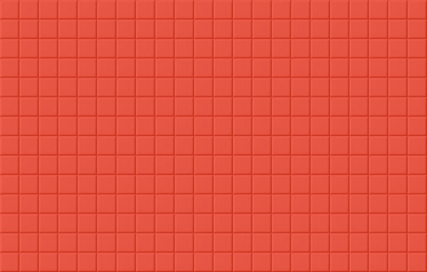 活珊瑚方形马赛克瓷砖表面有裂缝。2019年趋势的颜色。图片下载