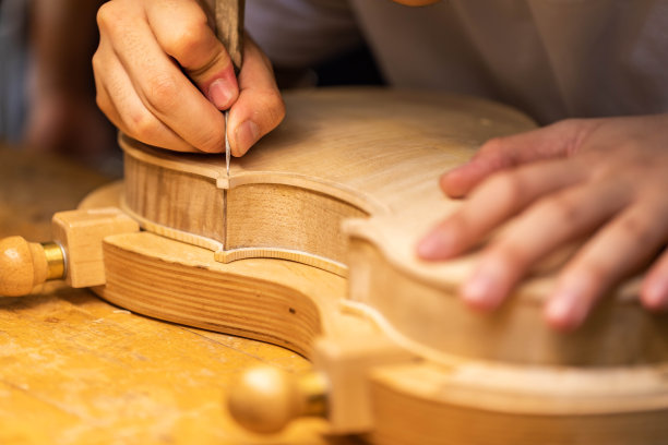 手工制作的小提琴图片下载