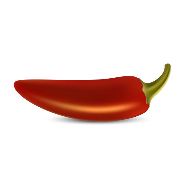逼真的天然红辣椒图片下载