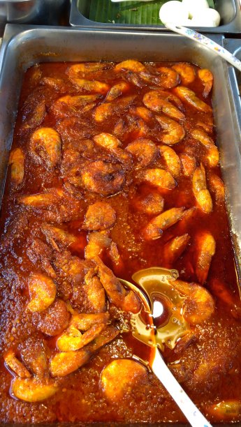 色彩斑斓的马来西亚家常菜图片下载