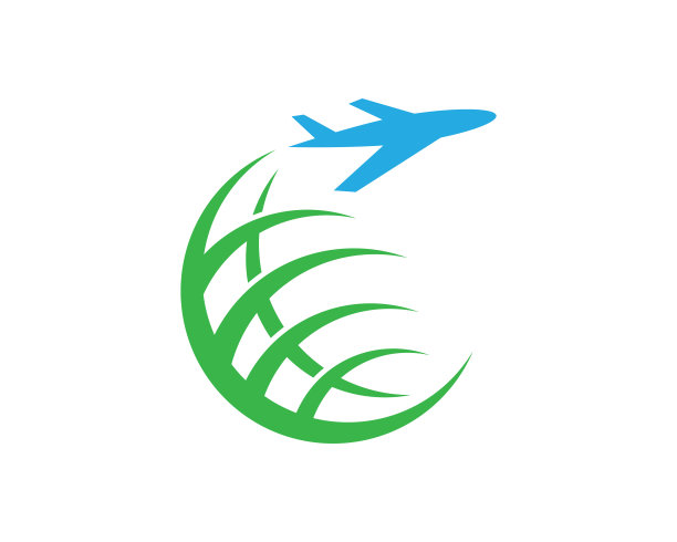 飞机符号矢量图标插图图片下载