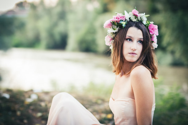 大自然的花环美图片下载