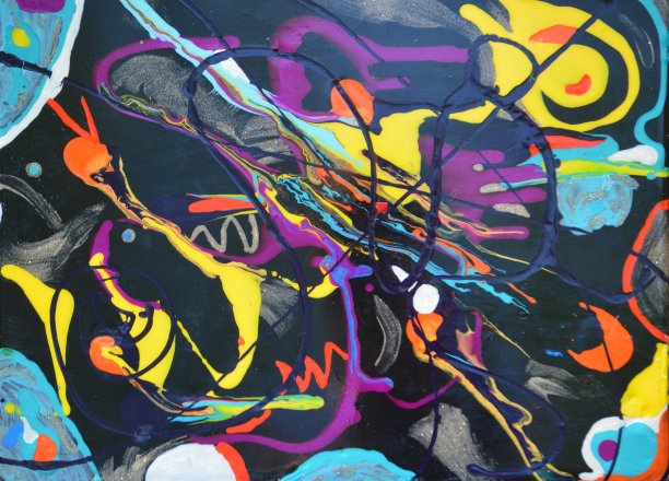 疯狂的木头抽象艺术图片下载