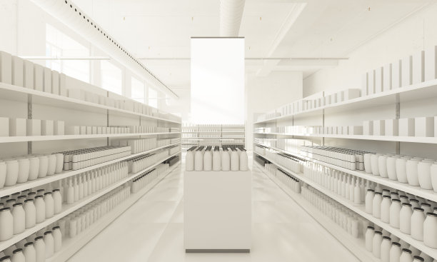 植入式超市模型图片下载