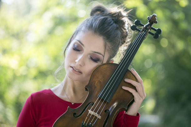 小提琴家图片下载